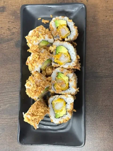 Crispy Tampura crevettes avocat 8pcs
