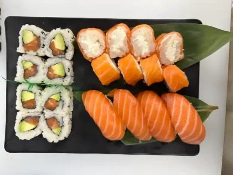 Menu saumon 20pcs