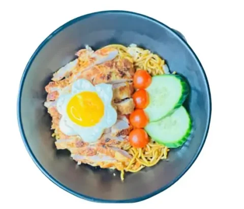 Yakisoba Poulet grille Citronnelle halal