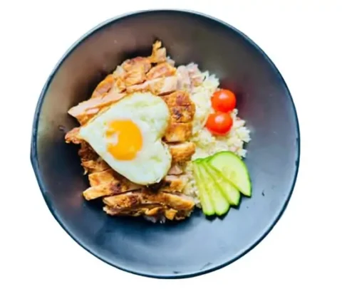 Donburi Poulet grille Citronnelle halal